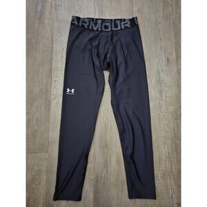 UNDER ARMOUR UA Cold Gear Armour Leggings Pants Youth Size Large Black *NWT*